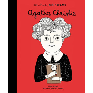 Agatha Christie, front cover, little people big dreams 