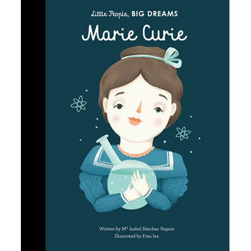 Marie Curie - little people big dreams front cover 