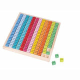 Times Table Tray, with some tiles displaced 
