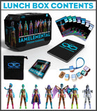 Series 2 / Wisdom Lunchbox with 7 Action Figures - IAmElemental, lunch box contents