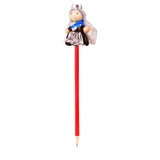 Queen Victoria Pencil, whole pencil and topper in view 