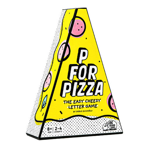 P for Pizza boxed 