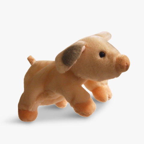 Pig hand puppet (full bodied) white background 