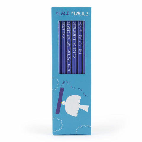 peace pencils, boxed 