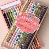Wanderlust and Wildflowers - 10 Colored Pencils