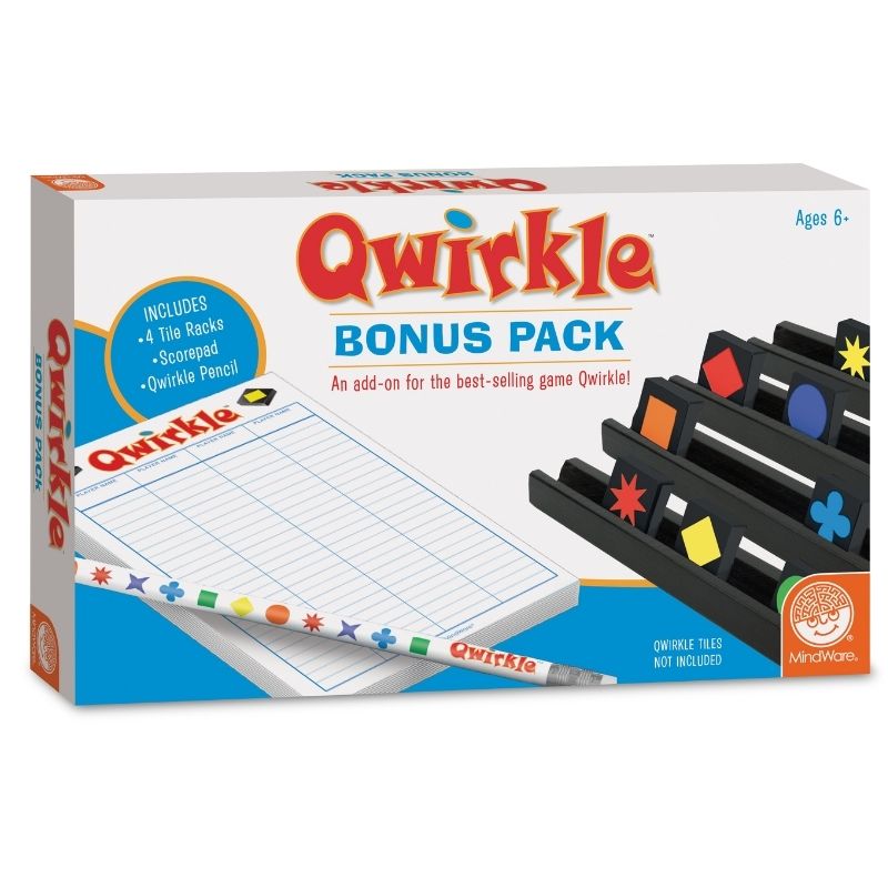 Qwirkle Bonus Pack, boxed front on