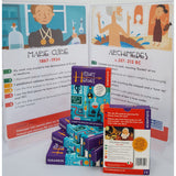 History Heroes - Scientists, boxes and sample cards promo