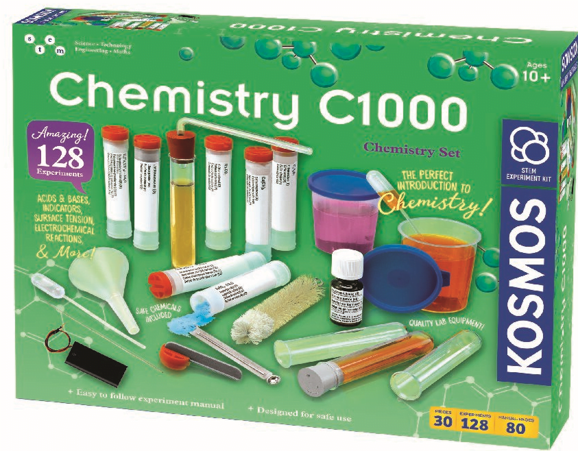 Thames Kosmos Chemistry C1000 Chemistry Set After Alice