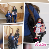 True Hero Lottie Doll (Hospital Stay), with real life inspiration girls