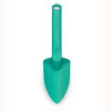 Scrunch Spade   - Teal, white background 