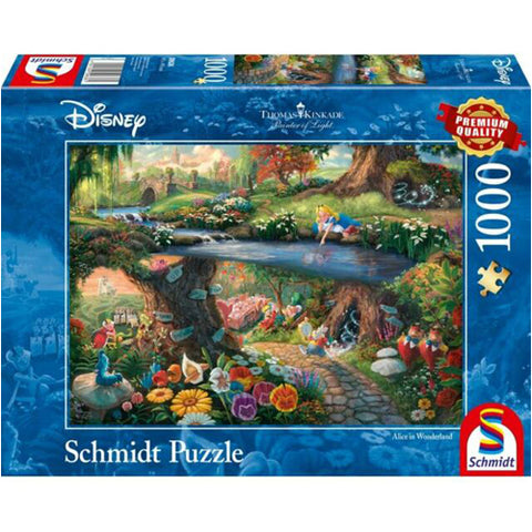 Alice in Wonderland - Thomas Kinkade Jigsaw Puzzle , boxed