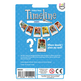 Timeline - Events, back of packaging 