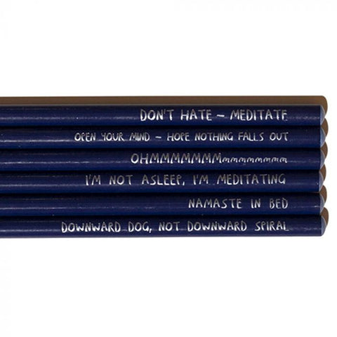 Zencils Pencils, unboxed, with text visible 