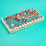 Greek Mythology Blocks & Tray , unboxed blocks in tray, map side up