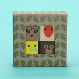 Cubelings Jungle Blocks, packaged 