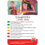 History Heroes - Women, Cleopatra's card 