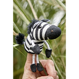 Zebra finger puppet 
