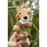 Lion finger puppet