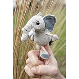 Elephant finger puppet 
