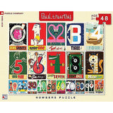 Numbers Jigsaw Puzzle - Paul Thurlby, Front cover of the box