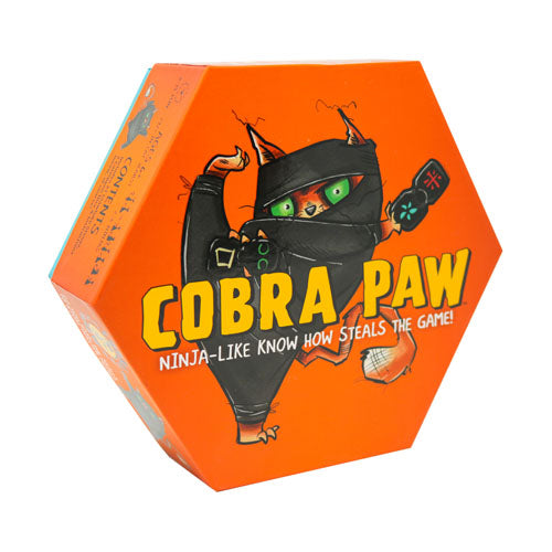 Cobra Paw, front of box, slight angle 