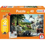 Animals of the Forest Puzzle, boxed front view 