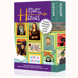 History Heroes - Artists, front of box angled