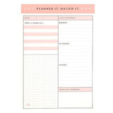 Planned It. Nailed It. Alice Scott Daily Planner (tear-off memo pad)
