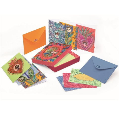 Little Writing Box  - Aurelia, contents unboxed