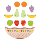Wooden Fruit Balancing Game,floating fruit unboxed and ordered
