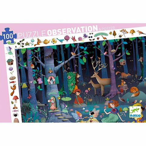 Enchanted Forest Observation Puzzle, boxed 