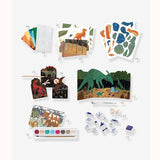 Dino Box mega activity kit, contents unboxed 