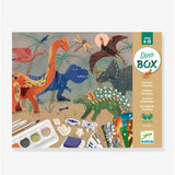 Dino Box mega activity kit, front of box image flat