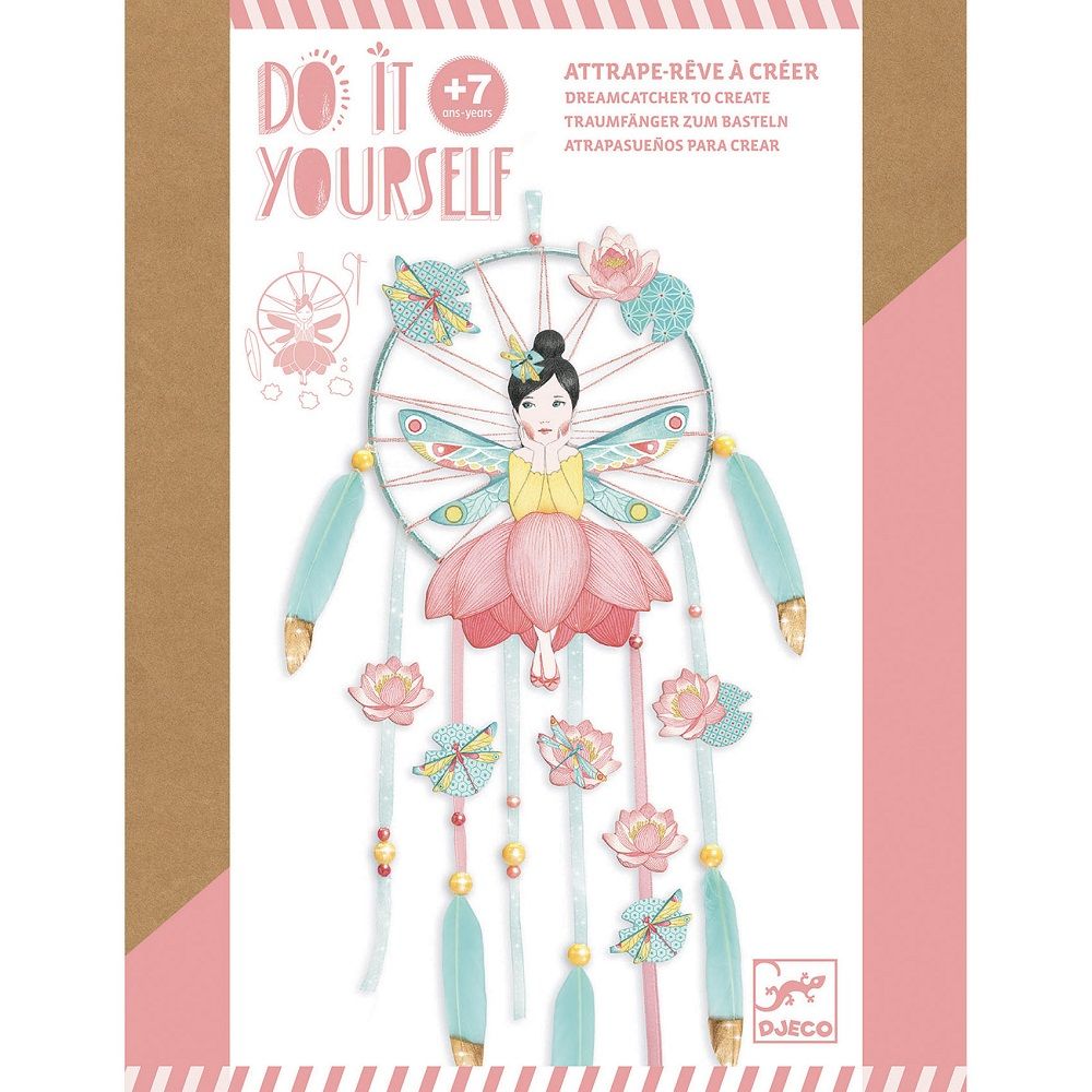 DIY Dream Catcher - Lotus Fairy by Djecom front of box