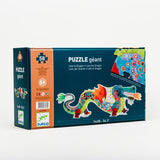 Leon The Dragon - Giant Puzzle, back of box