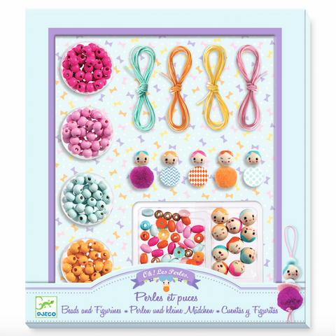 Beads & figurines front of box