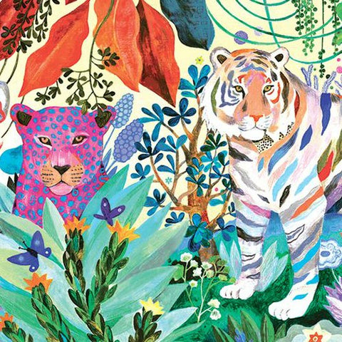 Rainbow Tigers Gallery Puzzle, detail 