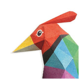 Amazonie - 3D poster by Djeco, detail of bird head