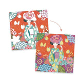 Daydream - Glitter Boards by Djeco, before and after glitter