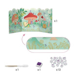 Fairy Box - A Mega Activity Kit, fairy scene backdrop with stamps