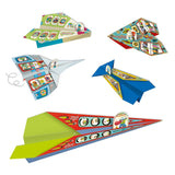 Origami Planes, 5 different designs assembled 