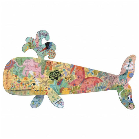 Whale Puzzle by Djeco, unboxed 