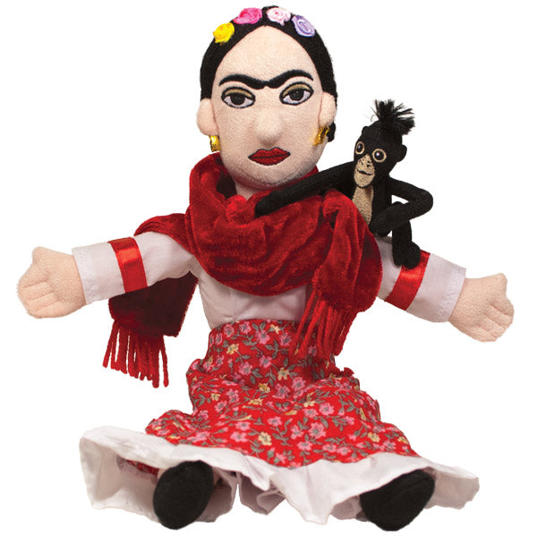 Frida Kahlo & Monkey - Little Thinker Doll
