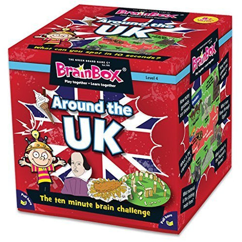 Brain Box - Around the UK, front of box