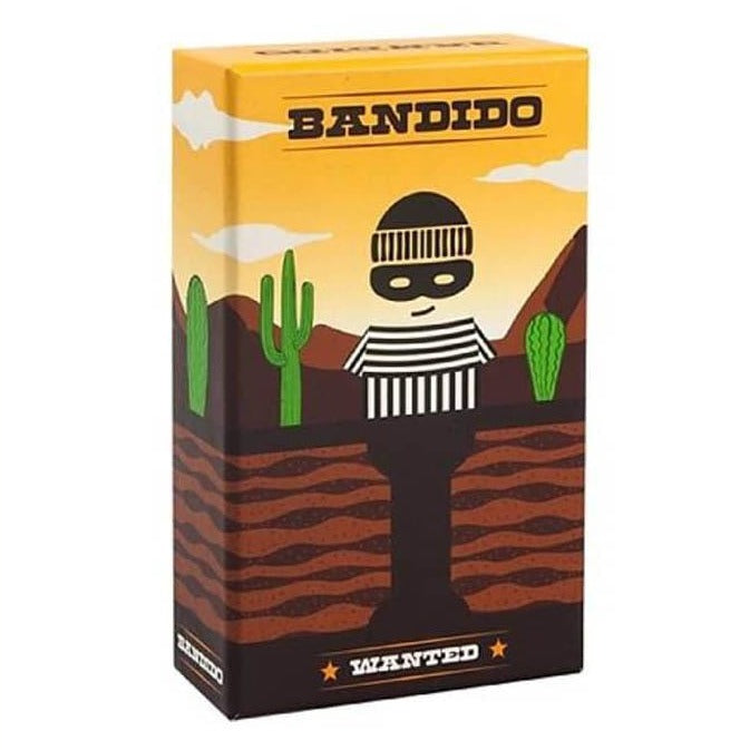 Bandido Card Game, front of box 