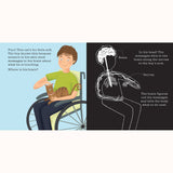 The Human Body, boy with cat page