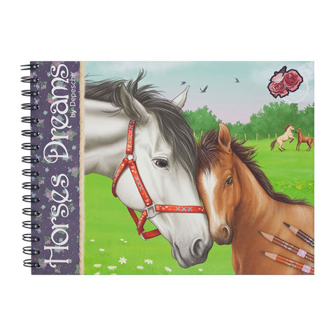 Horses Dreams Colouring Book