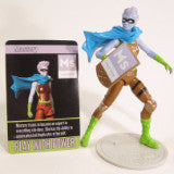 Mastery Action Figure - IAmElemental - Series II / Wisdom, posed on stand with card