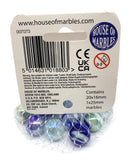 Net Bag Marbles - Oceanic, back of product