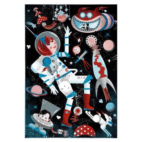 Greeting Card - Astronaut